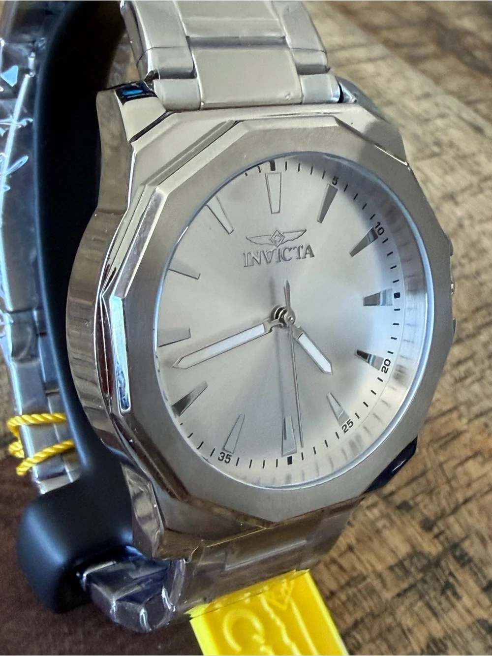 NEW Invicta Speedway Dominus Silver Stainless Steel Watch NIB